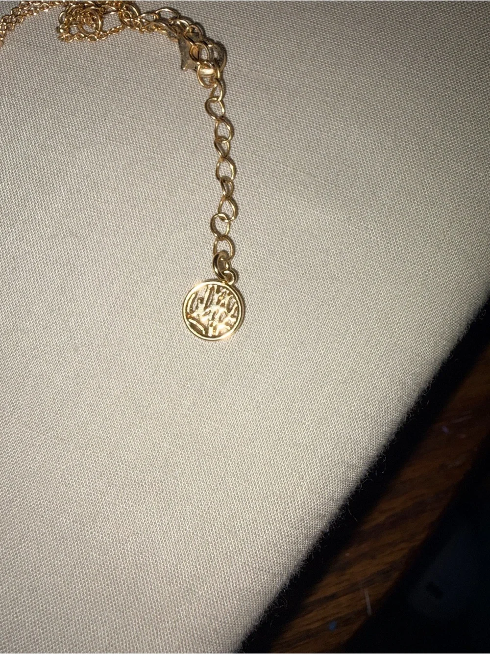 Lilly Pulitzer Gold-Tone Medallion Pendant Necklace